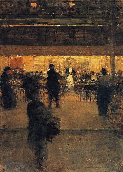 Marianne Loir Night Cafe china oil painting image
